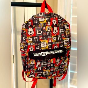 Like New - Disney World Mickey Mouse backpack 🎒 Disney Parks